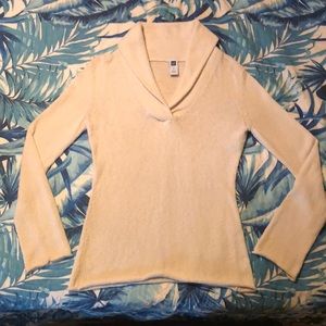 GAP SHAWL COLLAR SWEATER MEDIUM
